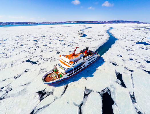 日本團體旅遊 北海道 破冰船 北海道破冰船 第二人折3000 團體旅遊 春節